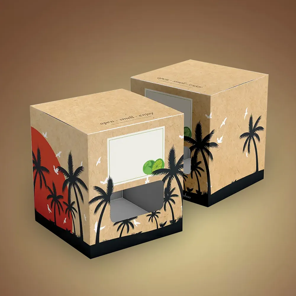 Candle Boxes With Window